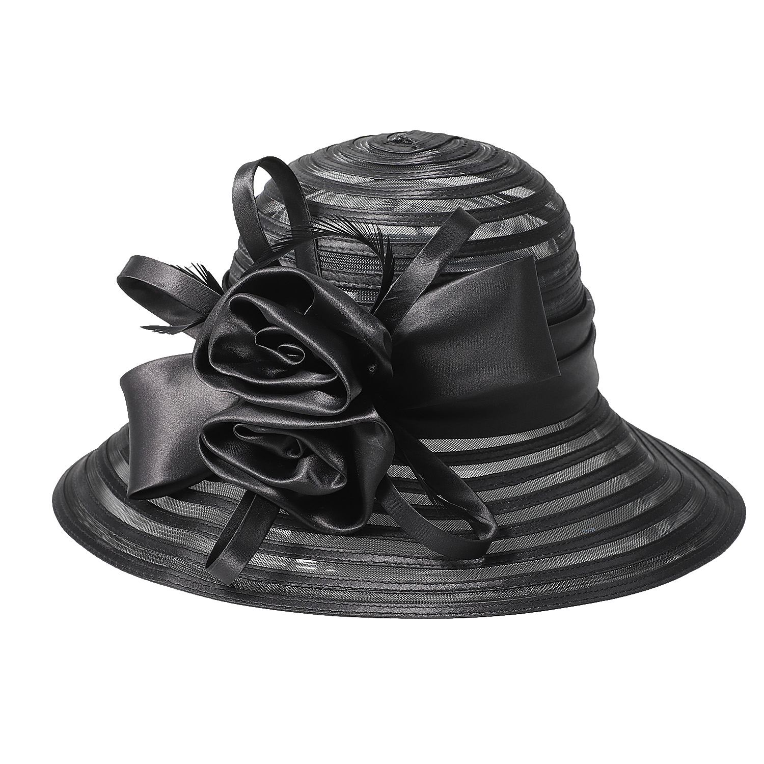 Sombreros de organza tipo fasc - Hat Floppy Wide reseña y precio